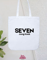 SEVEN Jung Kook Tote Bag