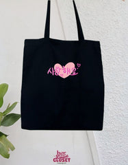 Korean Heart Tote Bag